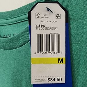 📌 3/$20-NWT Nautica Men's Graphic TShirt Medium Cotton